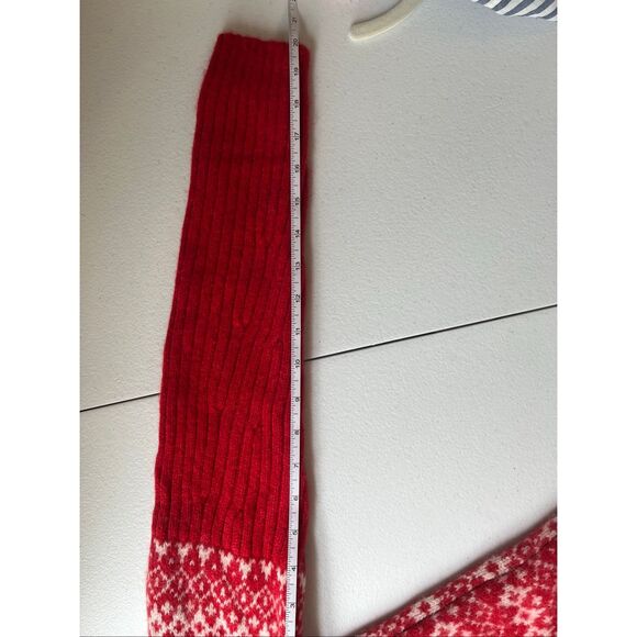 Duluth Trading Company Red Nordic sweater - Picture 5 of 7